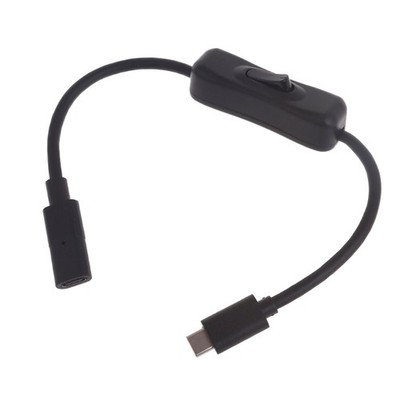 Type C to USB C with Switches Charging Sync Data Cable Adapter Cord for Phone