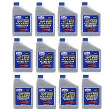 Lucas Oil Hot Rod & Classic Car SAE 20W-50 Motor Oil 1 Quart Bottles Set of 12
