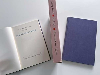 Georg Trakl - Gedichte. Sebastian im Traum (Reprint d. Ausg. Leipzig 1913-1915)
