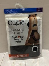 New size XL Cupid Waistline Shortie black Firm Control booty lift panel 5408