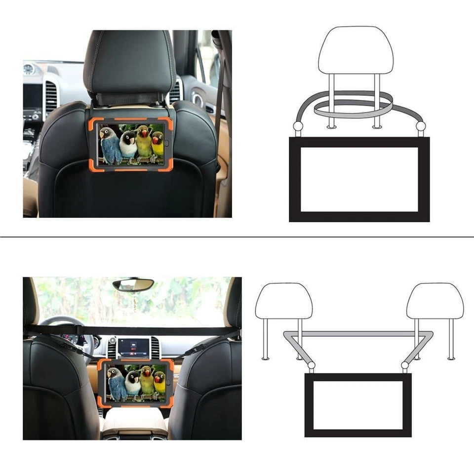 Amazon Kindle fire7/ HD 8/ HD 10 11th Shockproof Hybrid Rubber Tablet Case Cover - Image 4 of 4