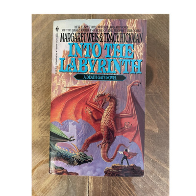 Weis & Hickman Into the Labyrinth Paperback Death Gate Cycle Fantasy 1993