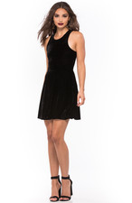 NWT MINKPINK Black Velvet Fade Out Dress Sizes Small and Medium