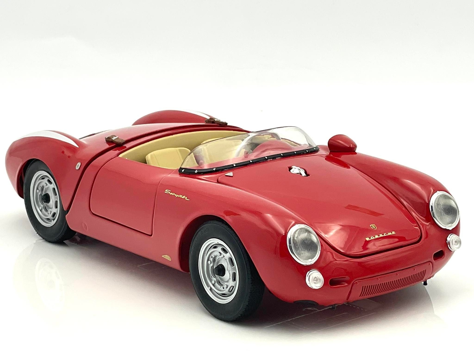 Porsche 550 A Spyder year 1953-57 red Schuco 1:18 | eBay