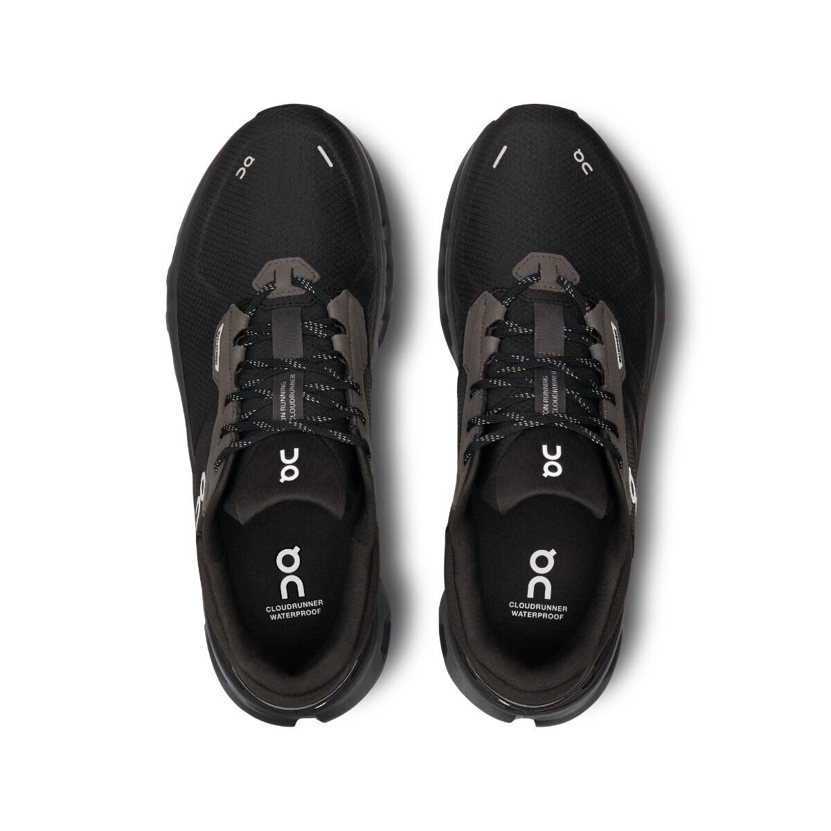 NIB ON CLOUD MEN\'S CLOUDVISTA WATERPROOF RUNNING SNEAKERS BLACK SZ 7.5 NEW! On Cloudvista 2 M Black/Black Men main image 2