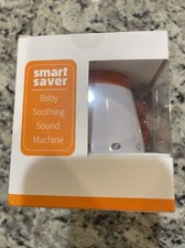 Smart Saver Baby Soothing Sound Machine - 6 Sounds - Auto Shutoff - Brand New
