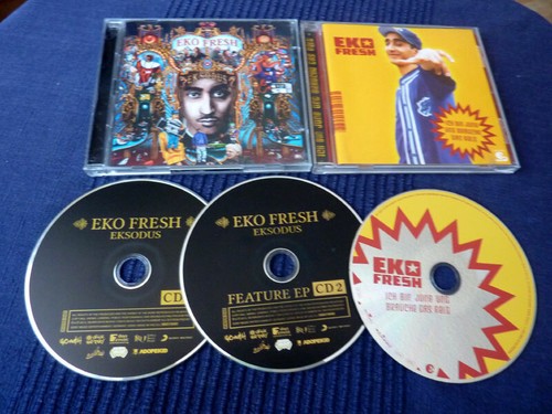 CD Eko Fresh Ich Bin Jung Und Brauche Das Geld + 2xCD EKSODUS Drück Auf Play - Bild 1 von 4