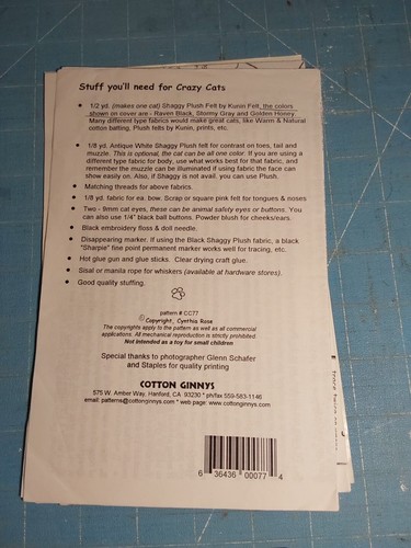 Country Quilt Patterns Crazy Cats And Chickens Patterns Sewing Crafts - Picture 7 of 10