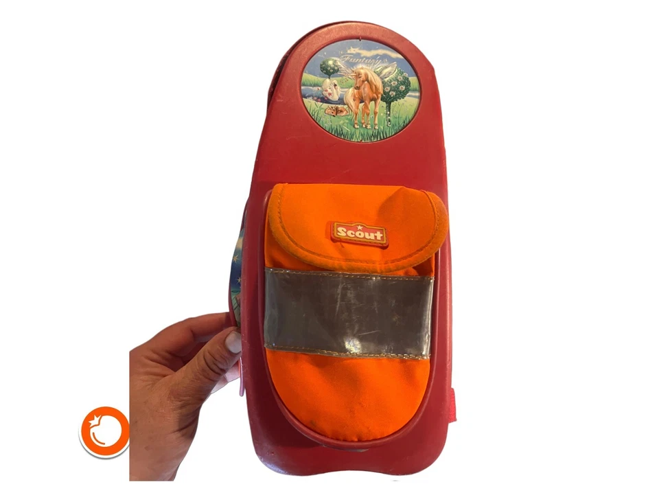 Scout Schulranzen /Mädchen Rucksack 1. Klasse gebraucht - Bild 3 von 4