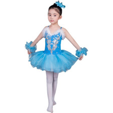 2022 Tutu White Swan Costume Girls Tutu Dance Costumes