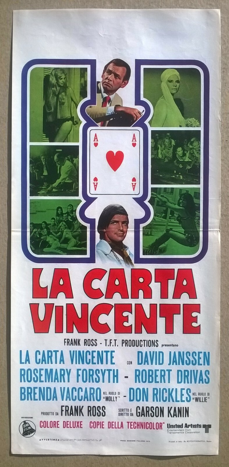 Locandina di La carta vincente (1969)