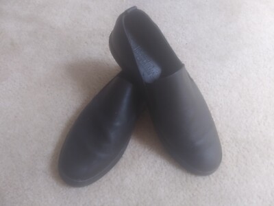 Men's Clae Black Tumbled Leather Garvey SP  Slip on Shoe SIze 13 Sneakers