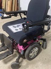 New Quantum Q6 Edge 2.0 Power Wheelchair iLevel (Pink). Rated 372 Lbs....