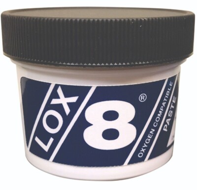 LOX-8 Thread Sealant Paste 100 Gram Jar Seal Cylinder and Pipe Threads