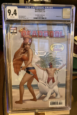 Marvel Comics Deadpool 1 (LGY316) Bloodstone and Jeff Coppertone Variant CGC 9.4