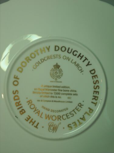 Elige UNO O MÁS Platos LOS PÁJAROS DE DOROTHY DOUGHTY Royal Worcester - Imagen 3 de 15
