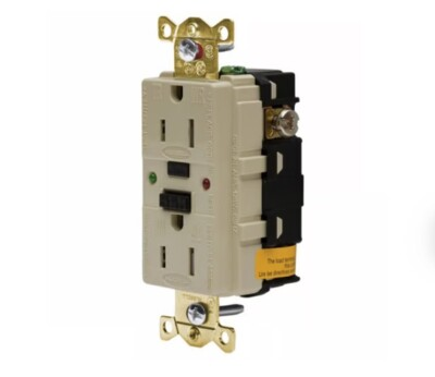 #ad Hubbell GF5362SGI GFCI Receptacle 20A 125VAC🔥 $79.99