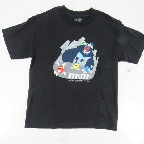 M&M’s World Times Square New York Graphic T-Shirt Youth Sz M Gorilla King Kong