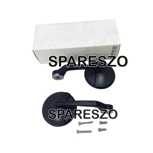 "BAR END MIRROR, BLACK" FIT FOR ROYAL ENFIELD SHOTGUN 650 & BEAR 650 - Picture 16 of 18