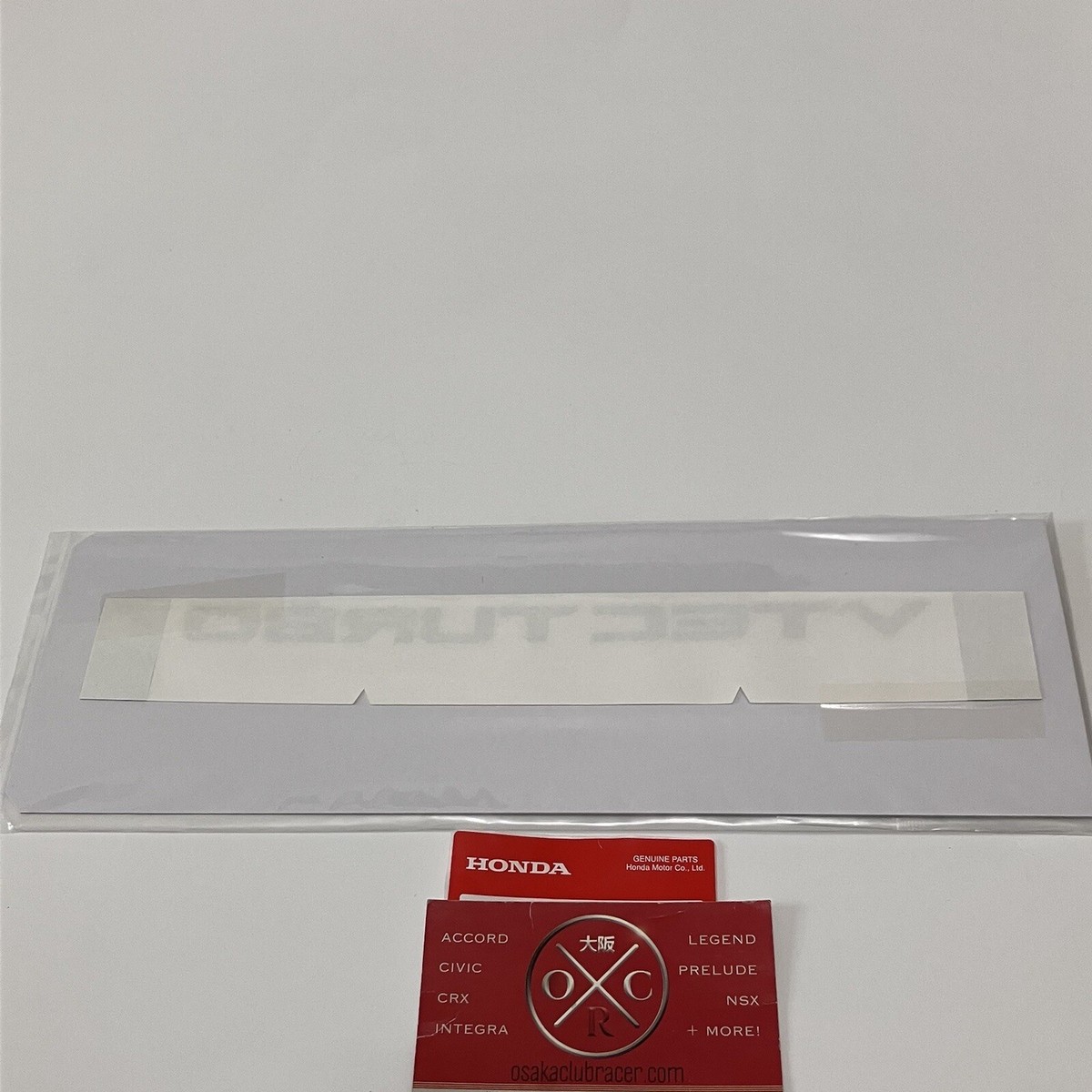 GENUINE CDM VTEC TURBO EMBLEM FOR HONDA CIVIC FK7 FK8 FC TYPE R WINDOW STICKER E - Foto 8