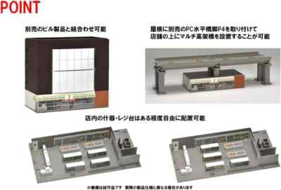 Tomix N Scale 4235 Convenience Store 7 Eleven Japan import | eBay