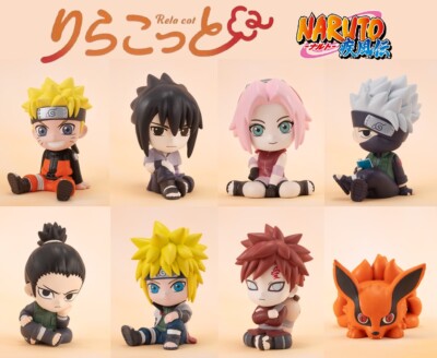 Bandai Rela Cot NARUTO Shippuden Mini Figure Kakashi Sasuke Sakura