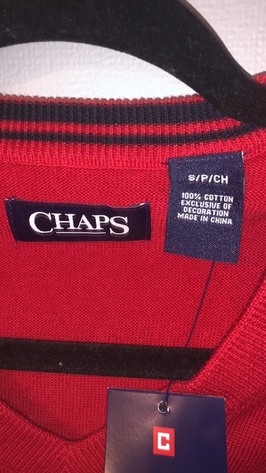 Men’s Chaps Sweater Vest - Image 3 of 4