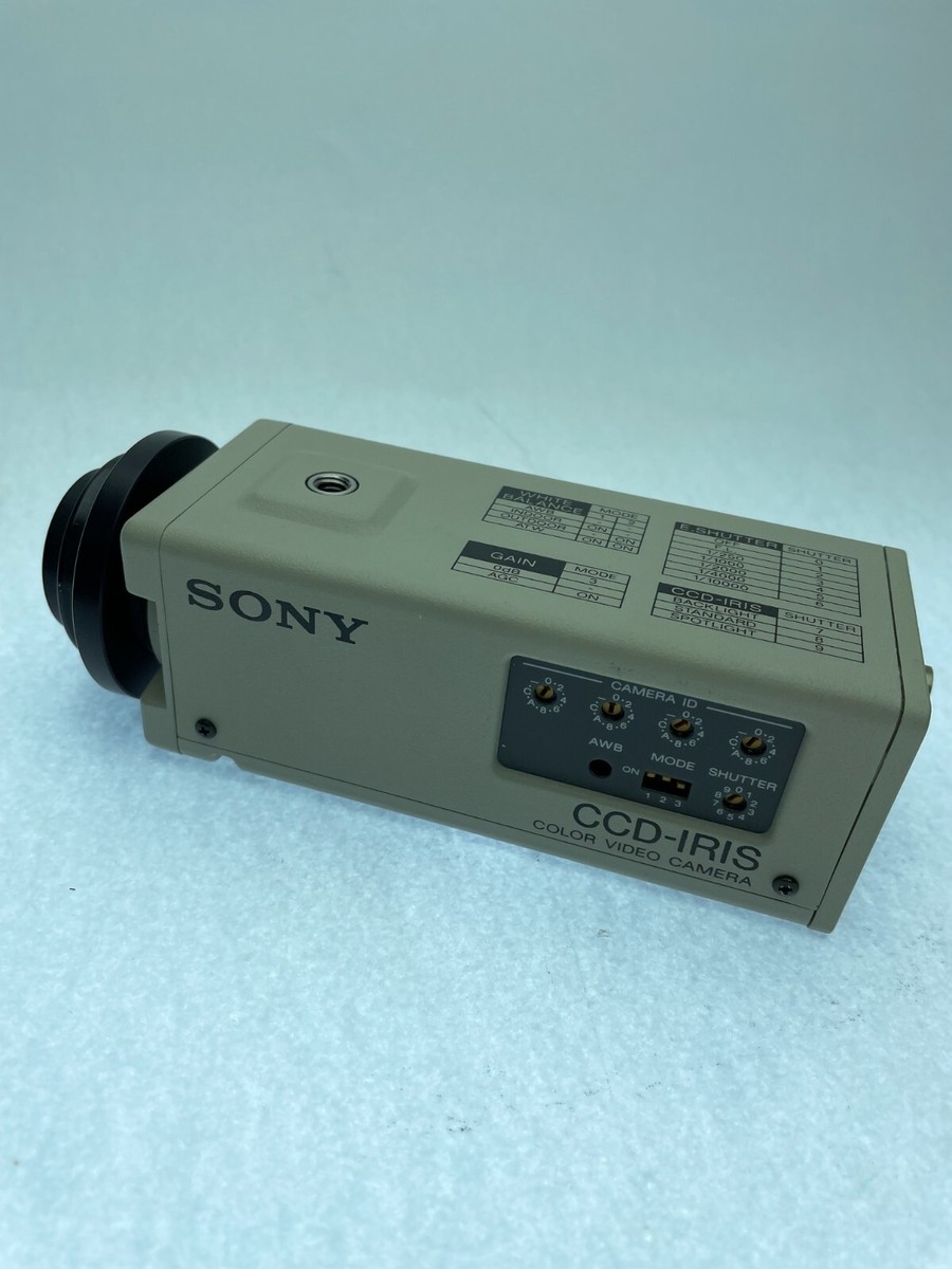 Sony CCD-IRIS DXC-107AP Color Video Camera | eBay