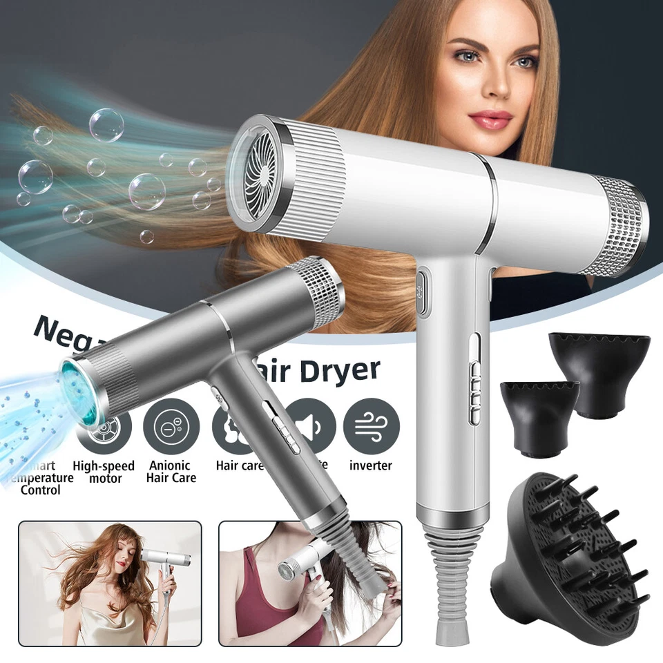 2500W Secadoras Cabello Secadora de Pelo Secador Profesional Hair Dryer Ionic - Image 2 of 4
