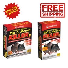 Pest Shield RAT & MOUSE ADVANCED KILLER (2x20g) or (4x20g)