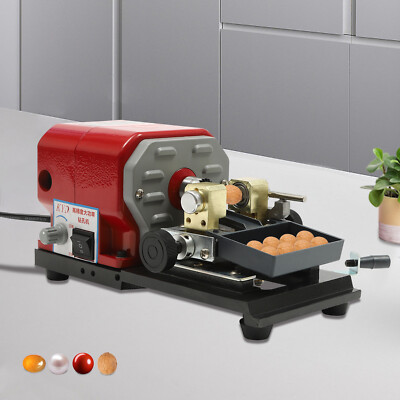 Full Set Pro 680W Pearl Drilling Machine Bead Polishing Machine w/ Pedal Switch