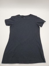 Adidas large T-Shirt Women Spell Out sports black Logo.. 17743