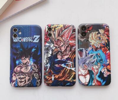Dragonball Z Anime Für iPhone 7/8 11 12 Pro X/XS XR Max Case Hülle Schutzhülle