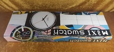 MAXI SWATCH DA PARETE VULCANO 1987 MGB114 VINTAGE SCATOLA  CINTURINO ISTRUZIONI