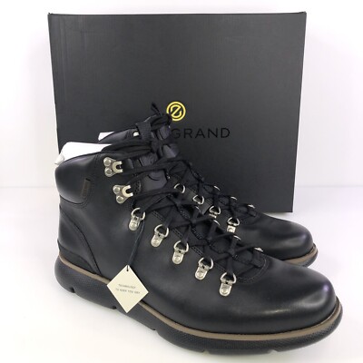 EUC Cole Haan Men\'s ZEROGRAND Omni Hiker Waterproof Boots (C35584) size 11.5 COLE HAAN ZeroGrand Remastered Hiking Boots Waterproof mens main image 4