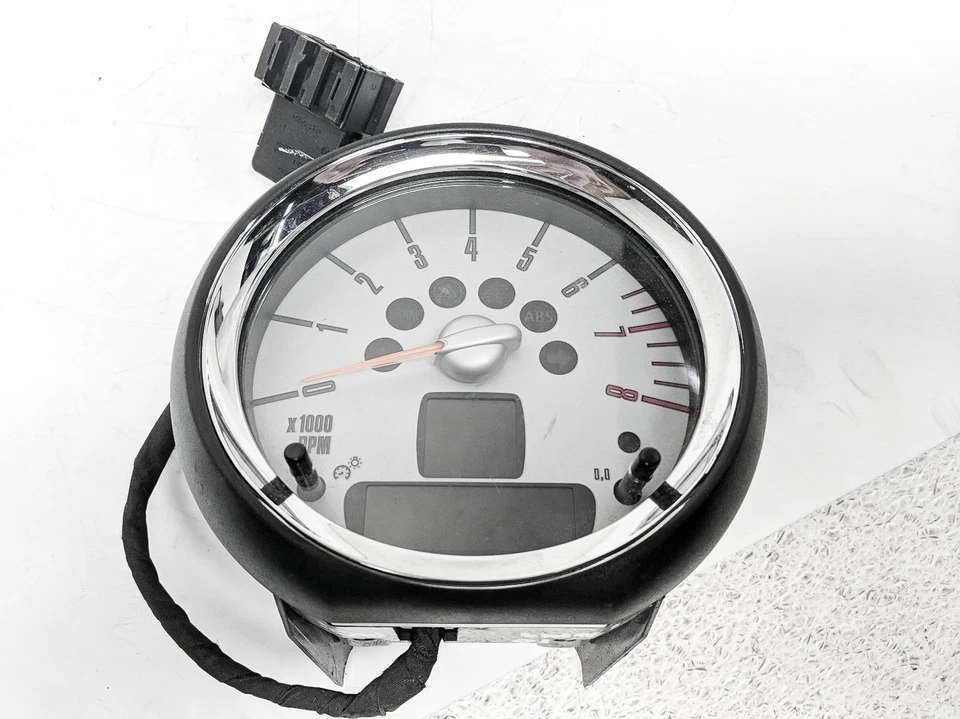 Conjunto de medidor de tacómetro Mini Cooper 2007-2010 62-10-9-201-399 Foto 4 de 4