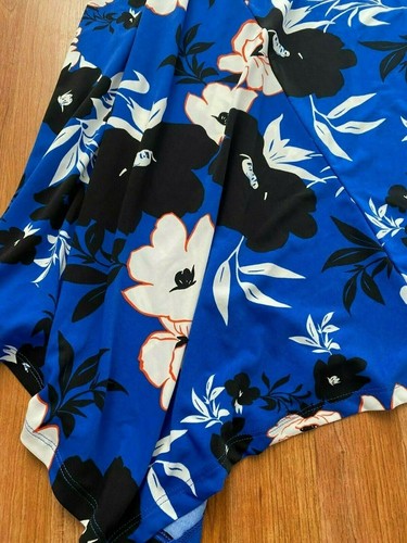NEXT BLUE FLORAL ASYMMETRIC SKIRT..BRAND NEW..SIZE 12..SUMMER/OFFICE - Picture 2 of 4