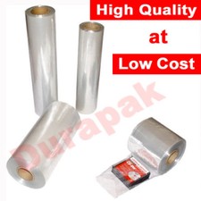 12" 1500 Feet Heat Shrink Wrap Tube Tubing Film Clear PVC 100 Gauge Packaging