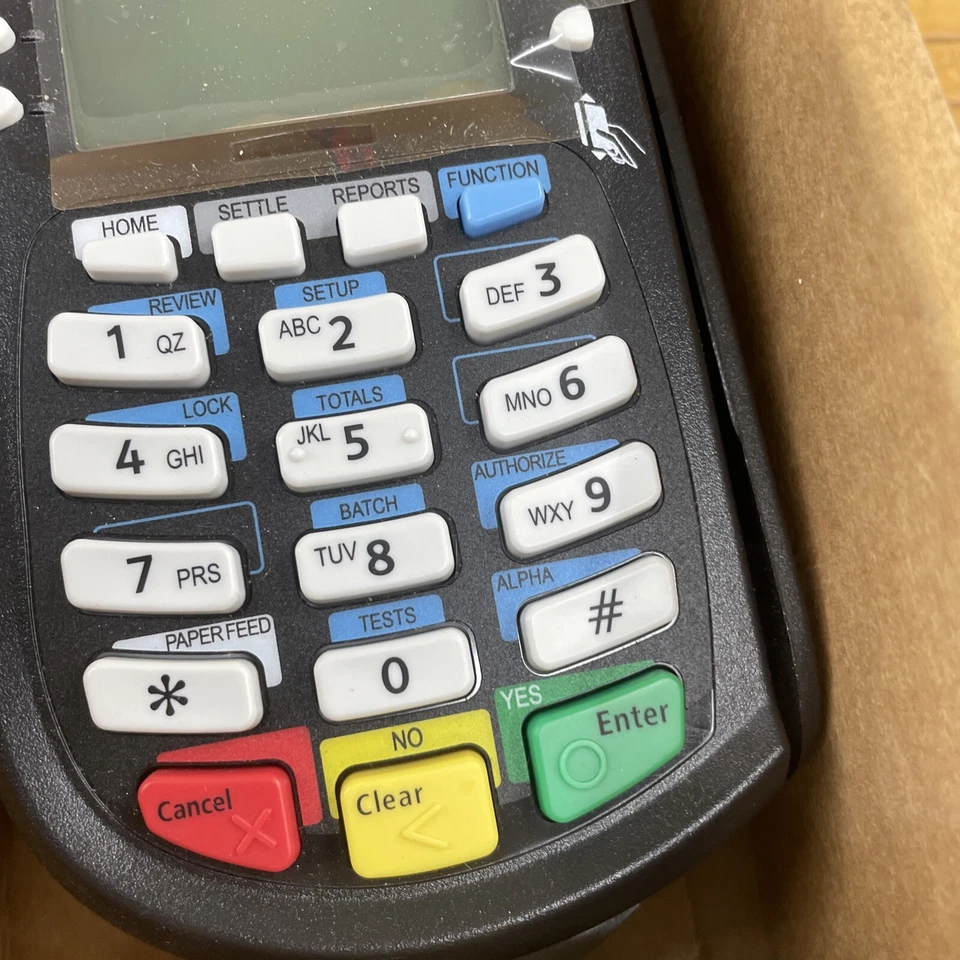 Hypercom Optimum T4200 Credit Card Terminal New - Image 4 of 4