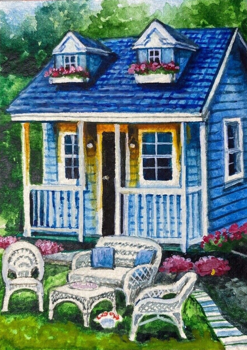 Little Country House Painting