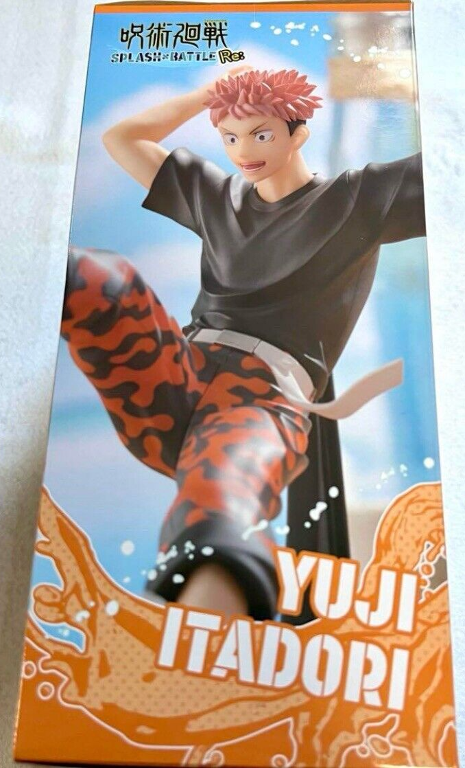 Jujutsu Kaisen Yuji Itadori SEGA Lucky Kuji Splash Battle Figure