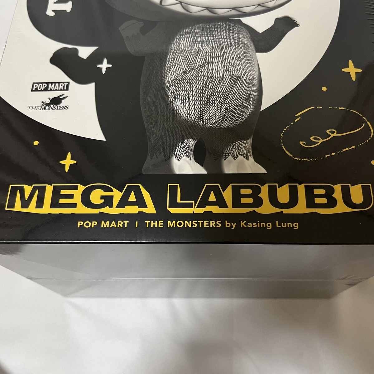 POP MART THE MONSTERS MEGA LABUBU 400% Sketch popmart Action POP MART THE MONSTERS MEGA LABUBU 400% Sketch popmart Action