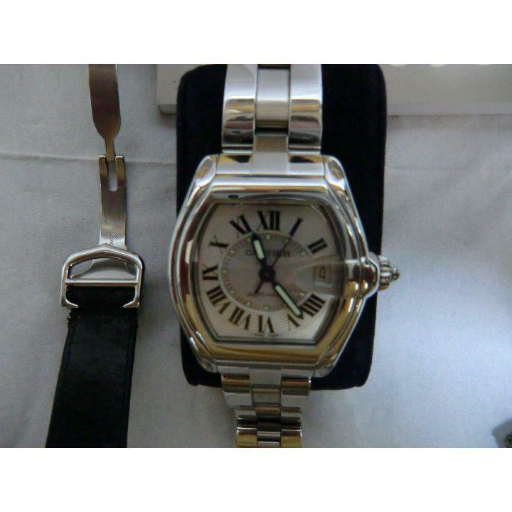 Cartier Roadster Silver Men's Watch 