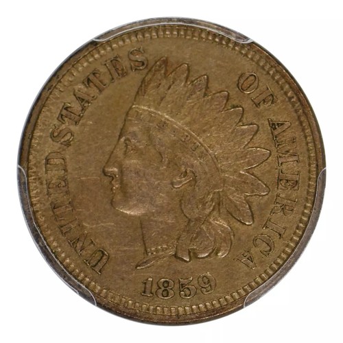 1859 Indian Head Cent PCGS XF45