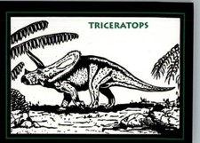 1993 Acid Rain Studios Dinosaur Terror - #14B Triceratops