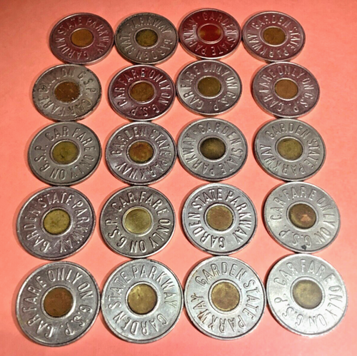 Vintage Assorted Lot of 20 Parkway Tokens - AS IS - Picture 8 of 8