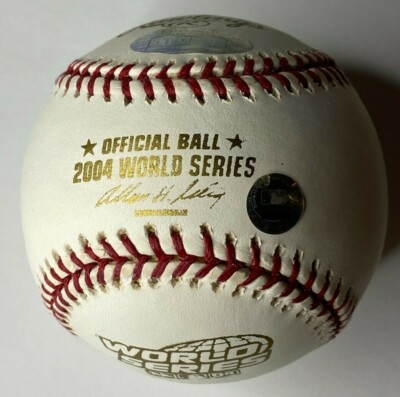 Curt Schilling サイン入り 2004年WS公式ボール Curt Schilling Boston Red Sox Autographed/Signed 04 WS Baseball
