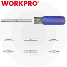 WORKPRO 11-in-1 Screwdriver/Nut Driver Set Tool 3Nut Philips/Slotted/Torx/Square