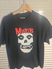 Misfits Tshirt "Skull Logo" Size Med Cutoff Tee S103 