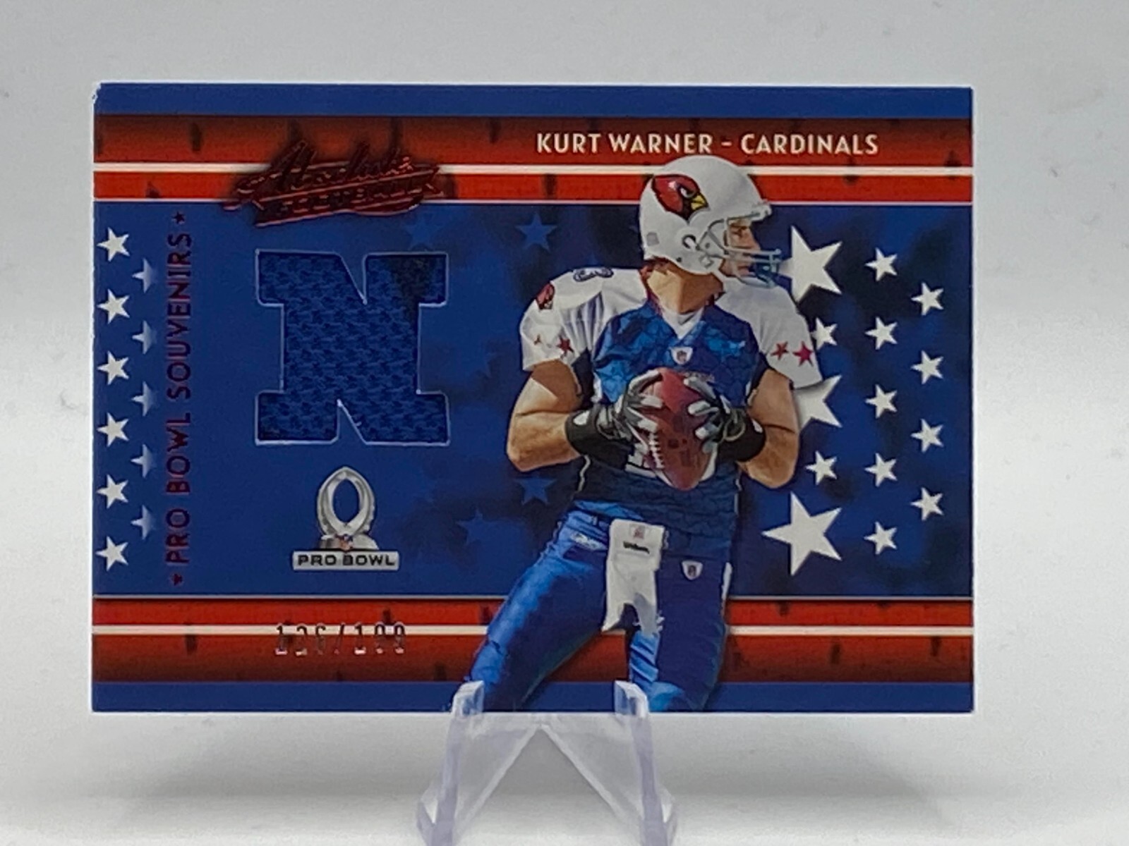 2023 Panini Absolute Football Kurt Warner Super Bowl Souvenirs /199